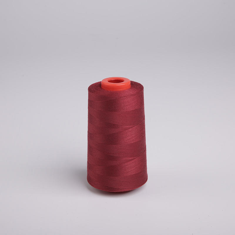 100% POLYESTER WRAPPED POLYCORE SEWING THREAD