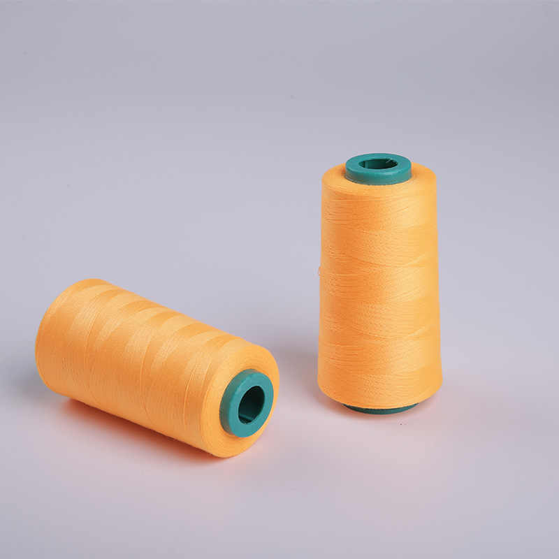 100% POLYESTER WRAPPED POLYCORE SEWING THREAD