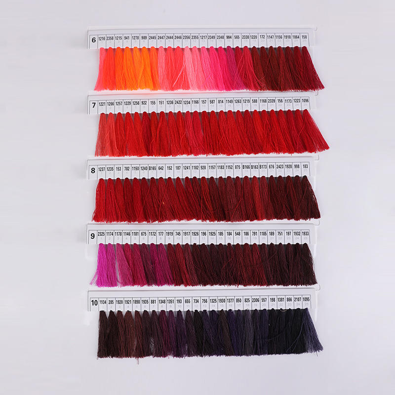 100% Spun Polyester Sewing Thread Colour Card